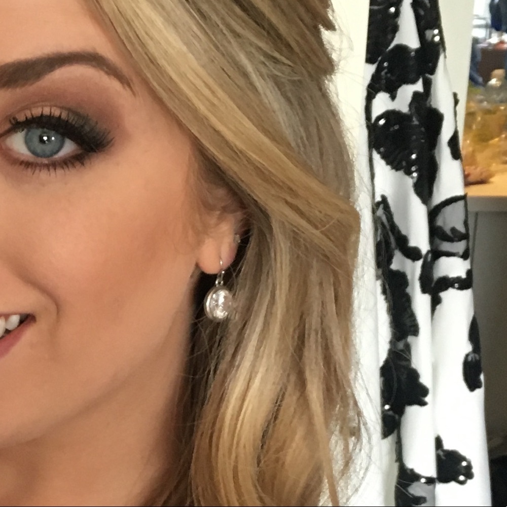 CZ earrings